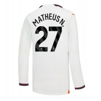 Manchester City Matheus Nunes #27 Gostujuci Dres 2023-24 Dugi Rukav